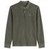 Langarm Poloshirt