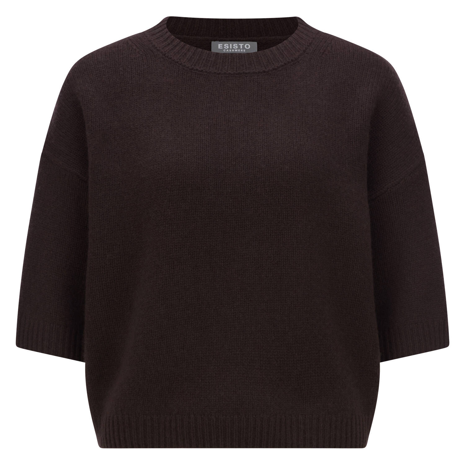 Esisto Cashmere Sommer Kaschmir Pullover Cashmere Blend Orange