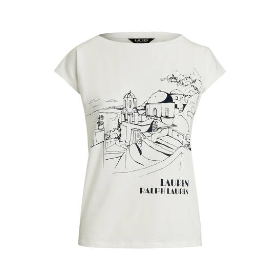 Grafik-T-Shirt aus Jersey