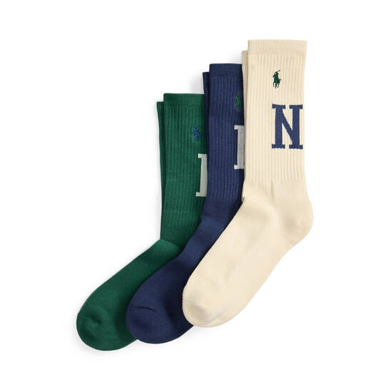 3er-Pack Crew-Socken