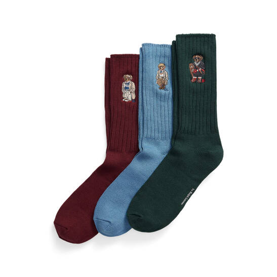 3er-Pack Crew-Socken als Geschenkset