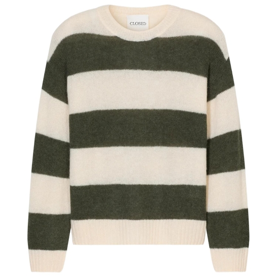 Gestreifter Pullover