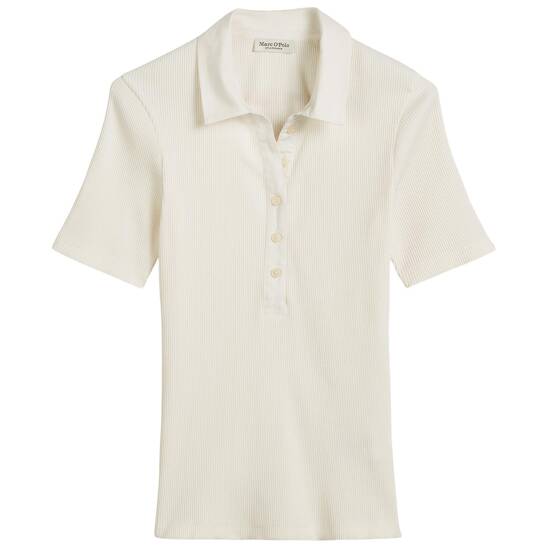 Geripptes poloshirt slim