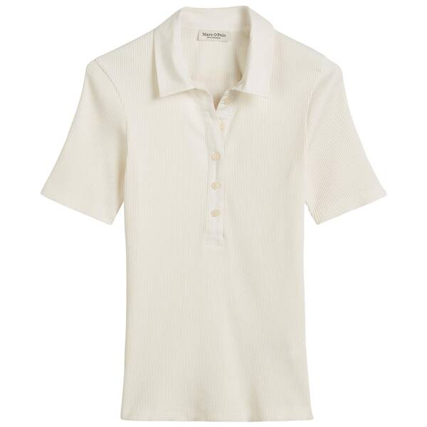 Geripptes poloshirt slim