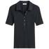 Geripptes poloshirt slim