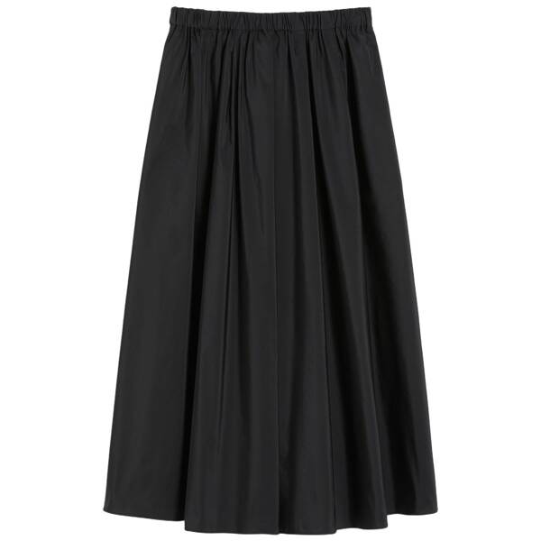 Langer Rock aus Taft