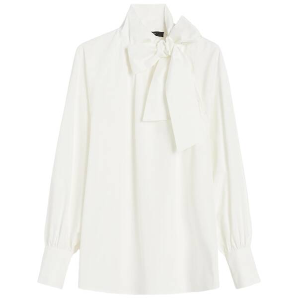 Bluse aus Baumwollpopeline