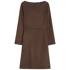 Jacquard-Jerseykleid