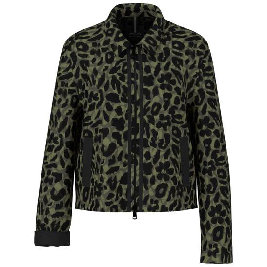 Jacke aus stretch-stoff