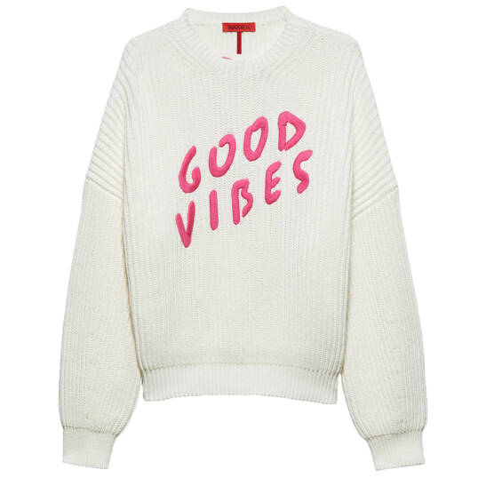 Strickpullover Goodvibesgaga