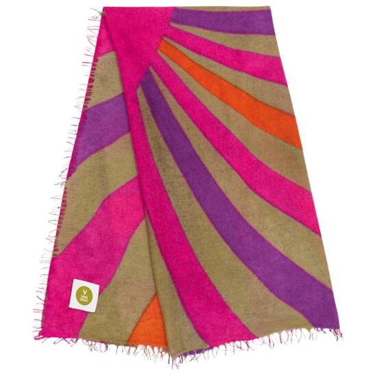 Cashmeretuch Heart Print