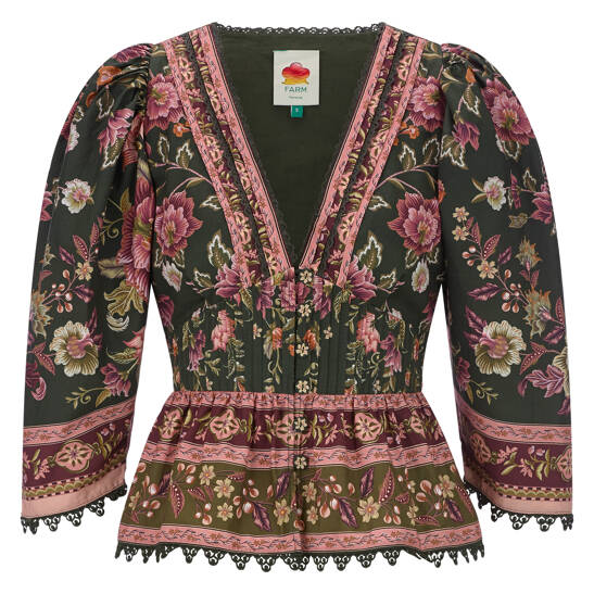 Bluse Flowering Garden Tree Green