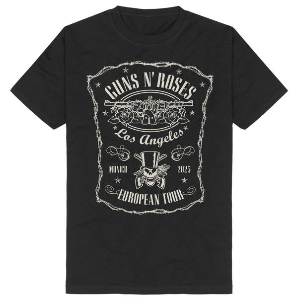 Guns N' Roses T-Shirt Barbed Label Größe XXL