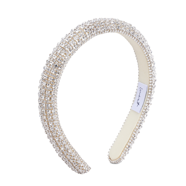 Haarreif Crystal White