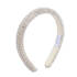 Haarreif Crystal White