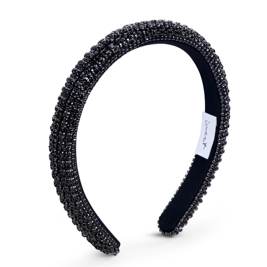Haarreif Crystal Black