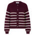 Schurwoll-Strickjacke