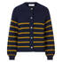 Schurwoll-Strickjacke