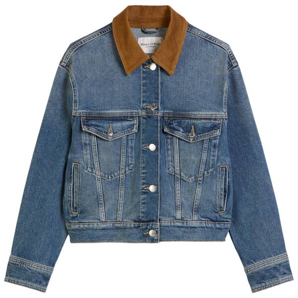 Jeansjacke im barn-stil relaxed