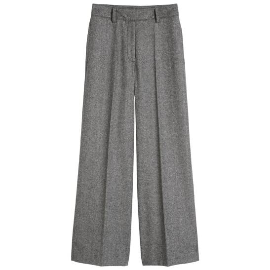 Tweedhose wide