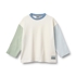 Langarmshirt mit Colour-Blocking