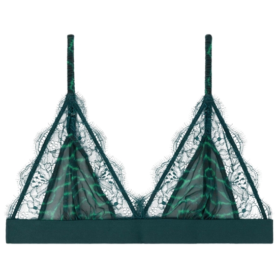 Triangle Bralette Love Lace