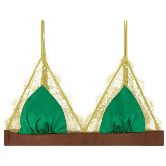 Triangle Bralette Love Lace