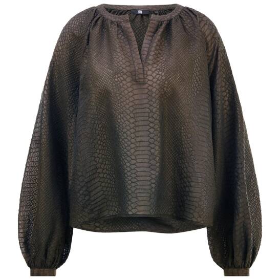 Bluse mit Ballonärmel