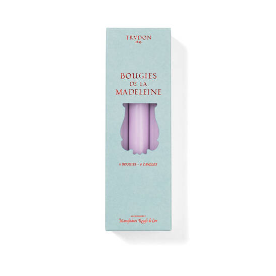 Trudon-Taper Candles-Madeleine Lilac