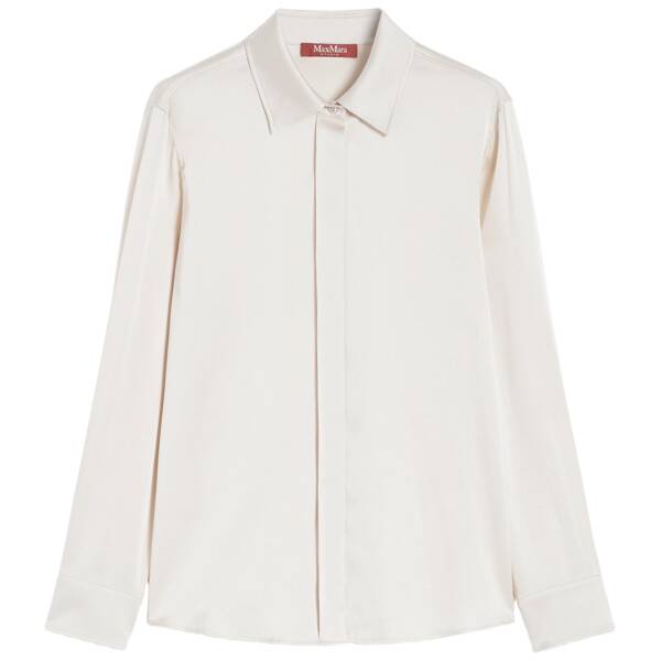 Klassisches Hemd aus Seidensatin