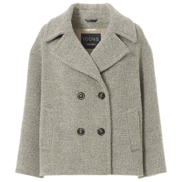 Bouclé Jacke