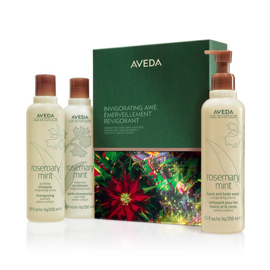 Invigorating Awe: Rosemary Mint Hair & Body Essentials