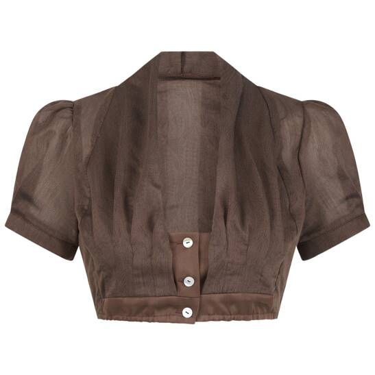Dirndlbluse Delphine Brown