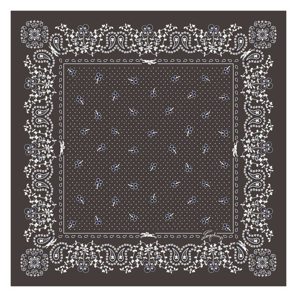 Seidenschal 50 French Bandana
