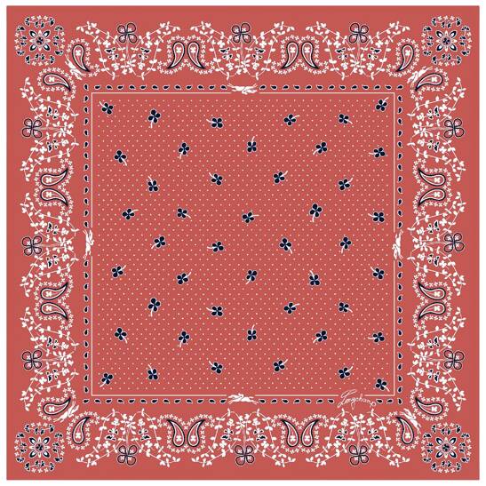 Seidenschal 50 French Bandana