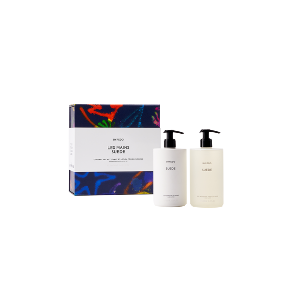 Suede Hand Wash & Lotion Holiday Set