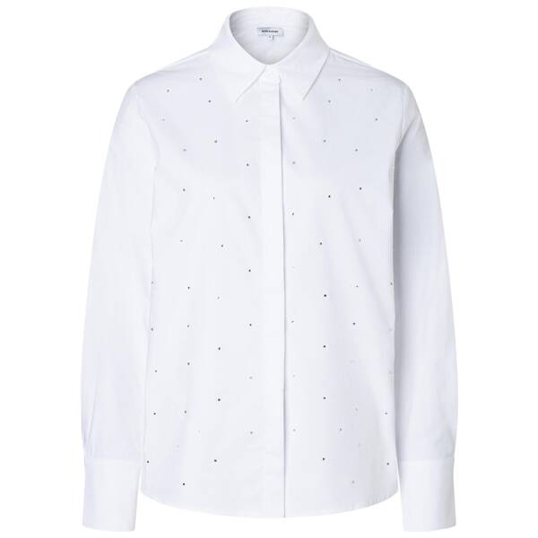 Bluse mit Glanzsteinchen