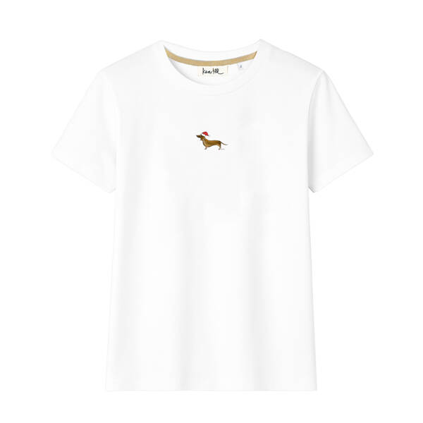 T-Shirt kleiner Weihnachtsdackel