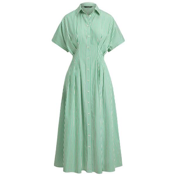 Gestreiftes Hemdblusenkleid