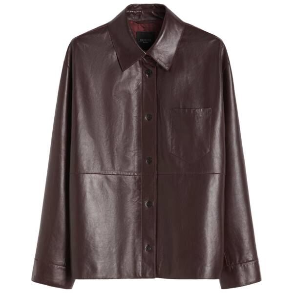 Leder Overshirt Scatola