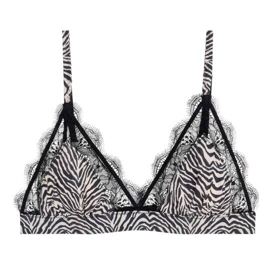 Triangle Bralette Love Lace