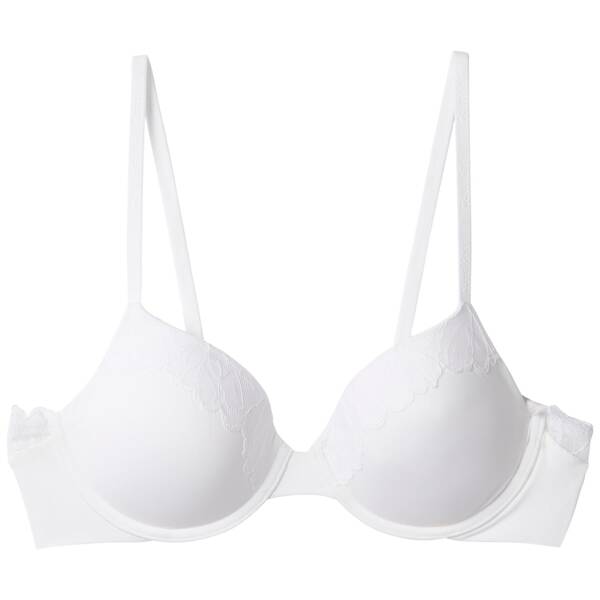 Lightly lined full cup lace bra