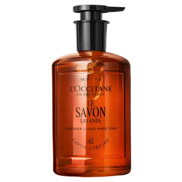 Flüssigseife Shea Lavendel Glasflakon