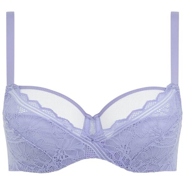 Floral touch sehr bedeckender bügel-bh