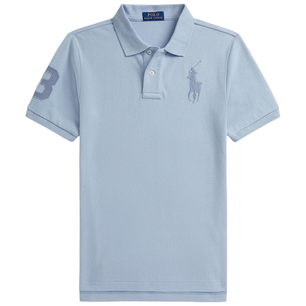 Baumwollpiqué-Poloshirt mit Big Pony