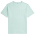Baumwolljersey-T-Shirt mit Tasche
