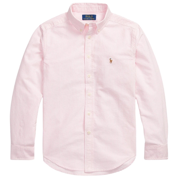 Gestreiftes Hemd aus Baumwolloxford