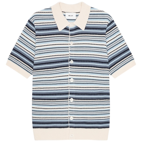 Poloshirt Kurzarm gestreift
