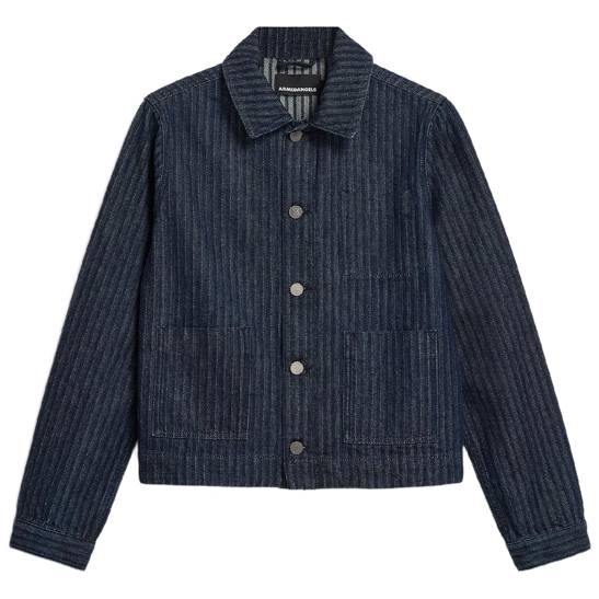 Jeansjacke Herringbone
