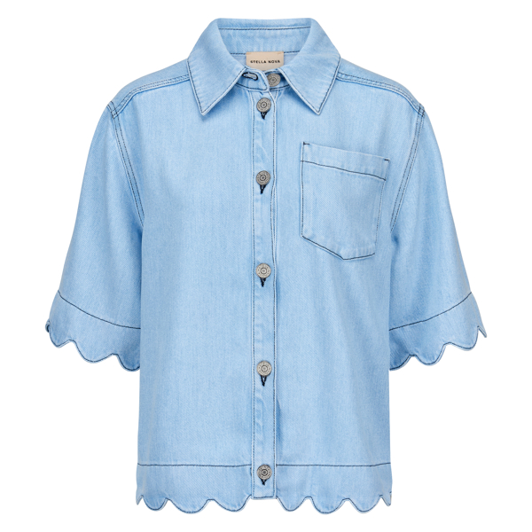 Jeansbluse